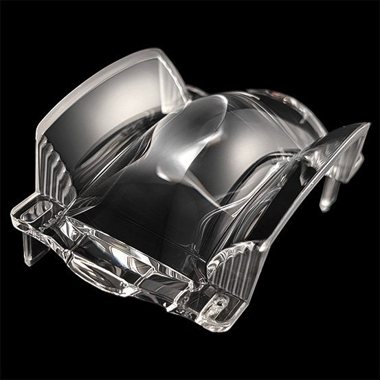 Curved‑surface lens