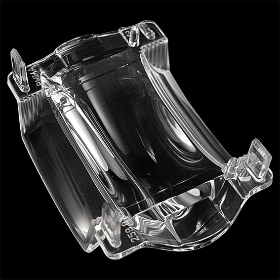 Curved lens